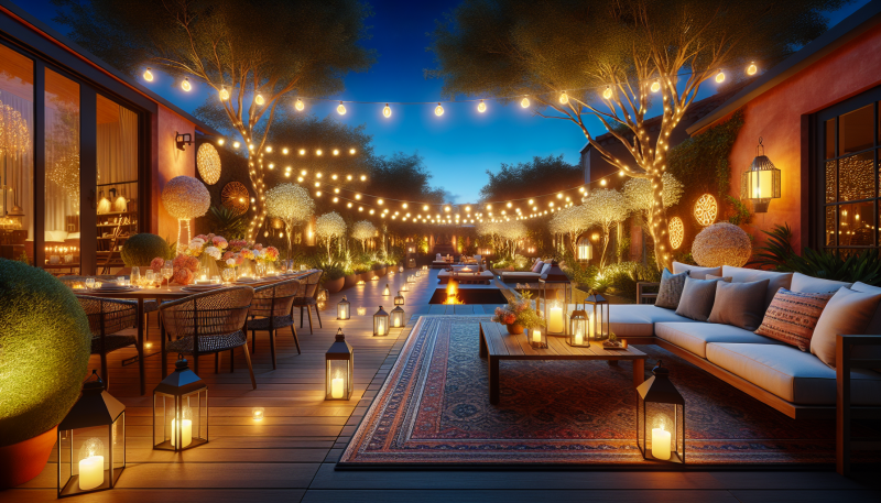 Outdoor Lighting - Entertaining Spaces