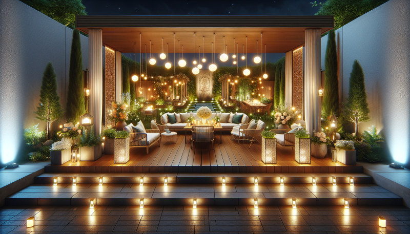 How to Use Lighting to Create Outdoor Zones and Spaces